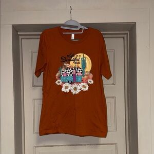 Bella Canvas Orange Short Sleeve Tee